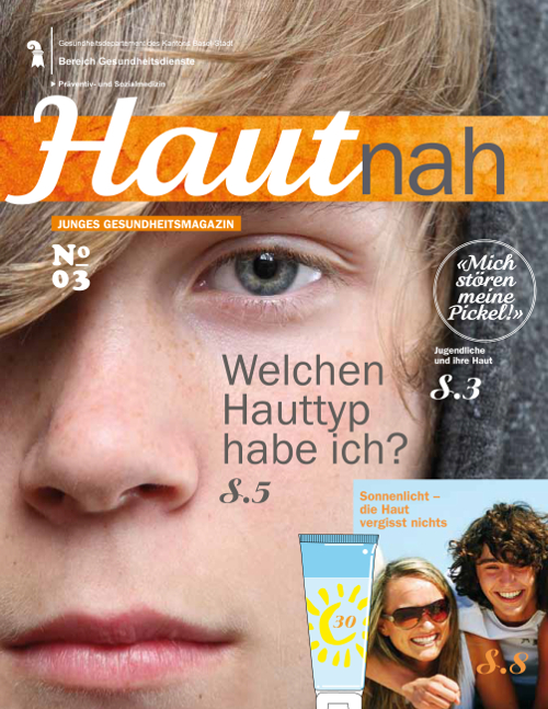 Deckblatt Jugendmagazin Hautnah