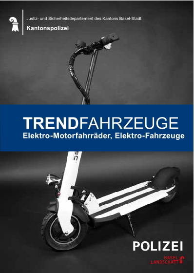 Cover Publikation: Ein abgestelltes Elektro-Trottinett