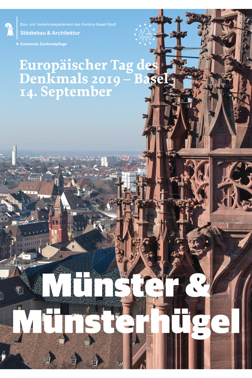 Cover Programmzeitung Europäischer Tag des Denkmals 2019 - Basel, 14. September