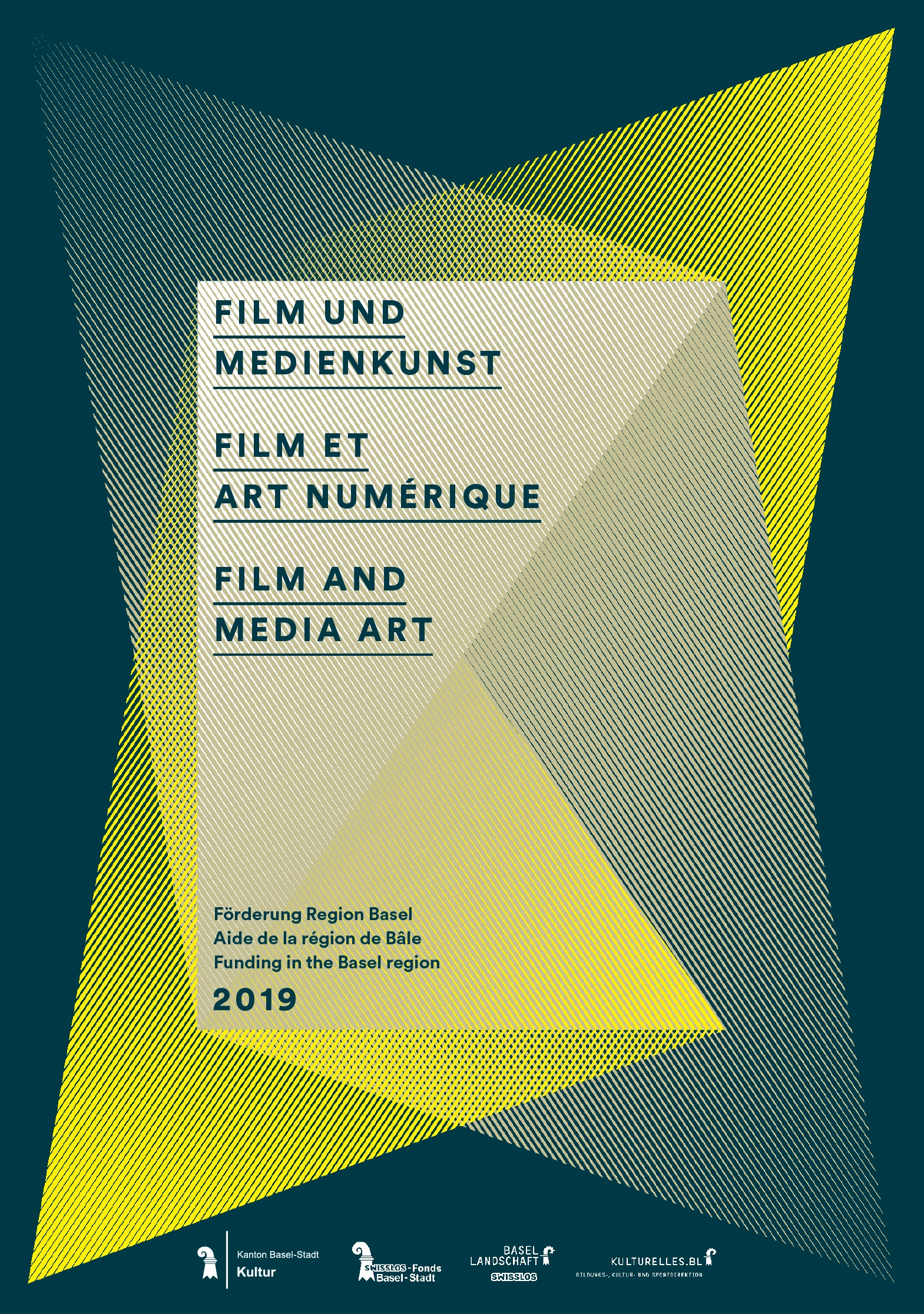 Broschüre zum Fördermodell Film und Medienkunst BS/BL Ausgabe 2019