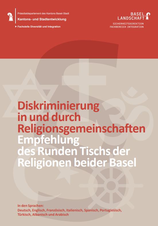 Deckblatt Diskriminierung in und durch Religionsgemeinschaften