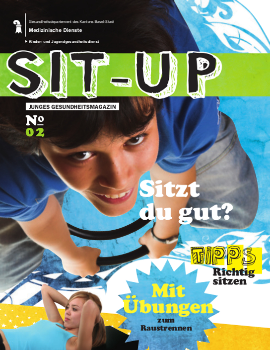Deckblatt Jugendmagazin Sit up