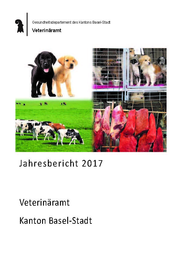 Jahresbericht Veterinäramt Basel-Stadt 2017