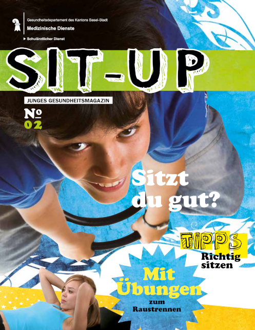 Deckblatt Jugendmagazin Sit up