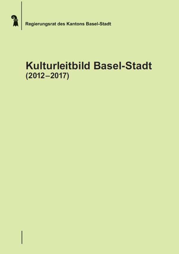 Kulturleitbild Kanton Basel-Stadt (2012-2017), Broschüre, A4