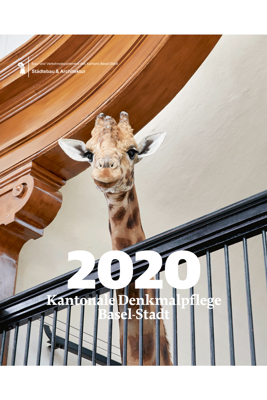 Coverbild Jahresbericht Kantonale Denkmalpflege Basel-Stadt 2020